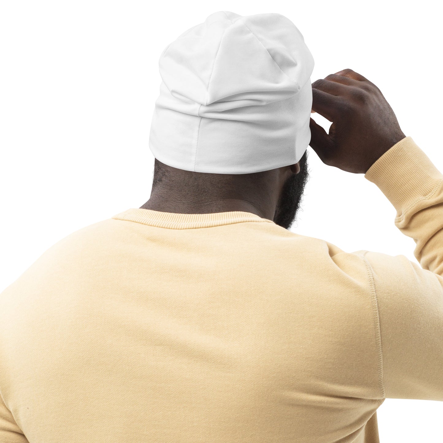 W=FXD White Beanie