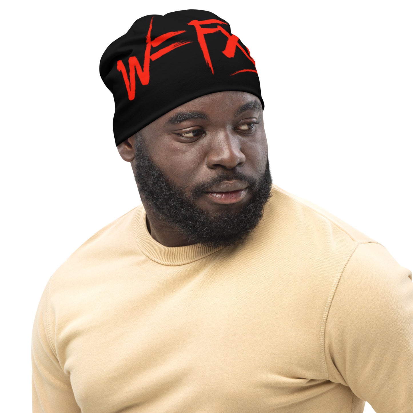 W=FXD Black Beanie