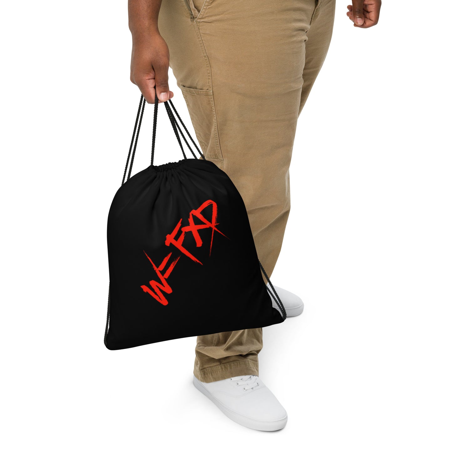W=FXD Drawstring Bag