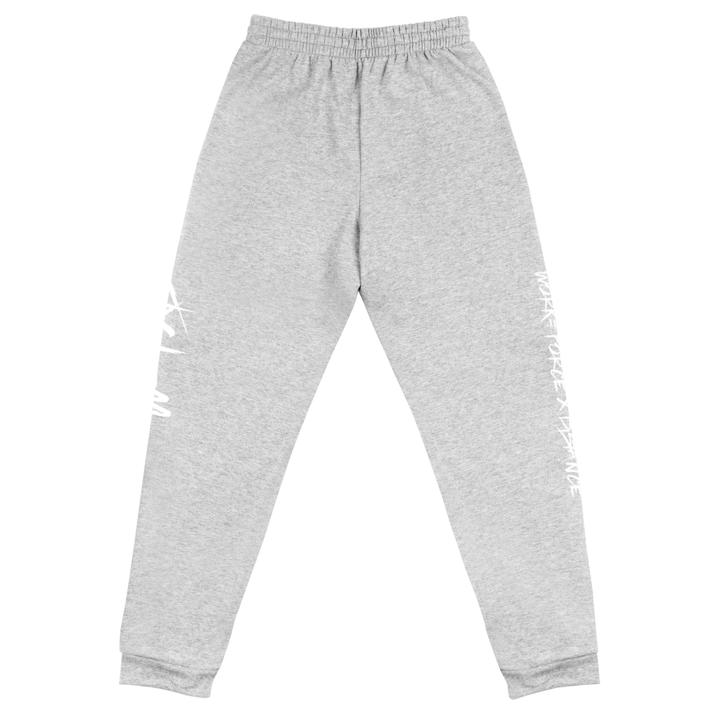 W=FXD White Unisex Black Joggers