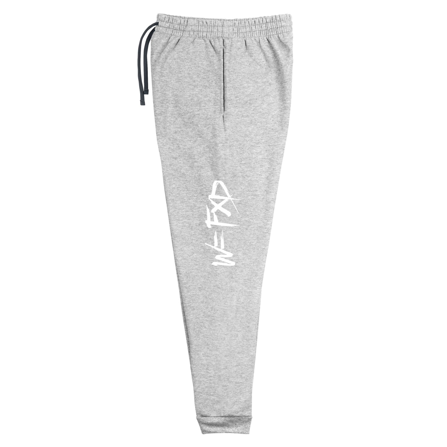 W=FXD White Unisex Black Joggers