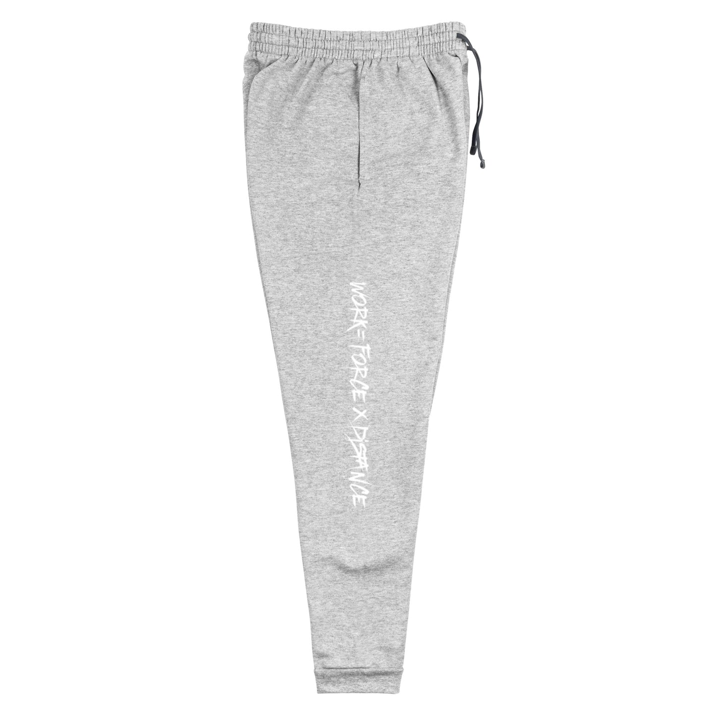 W=FXD White Unisex Black Joggers