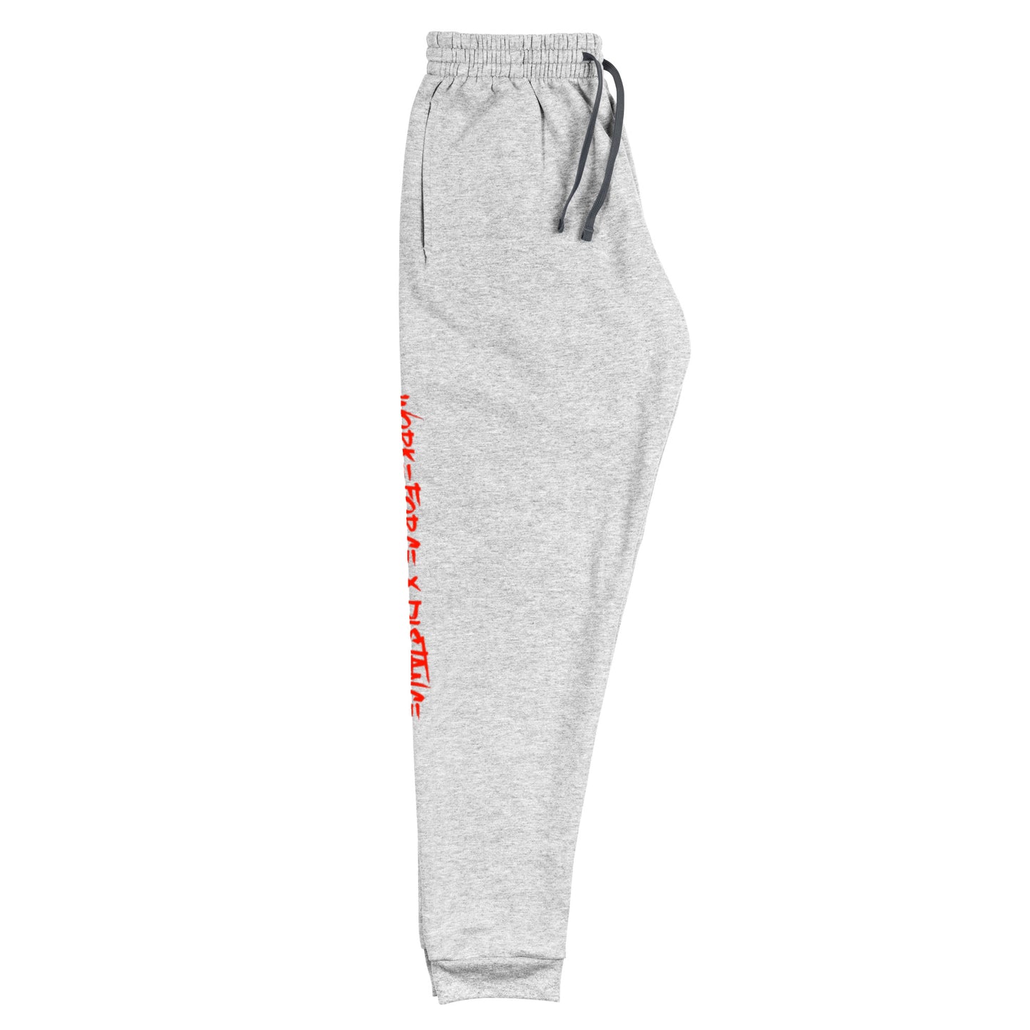 W=FXD Red Purple Unisex Black Joggers