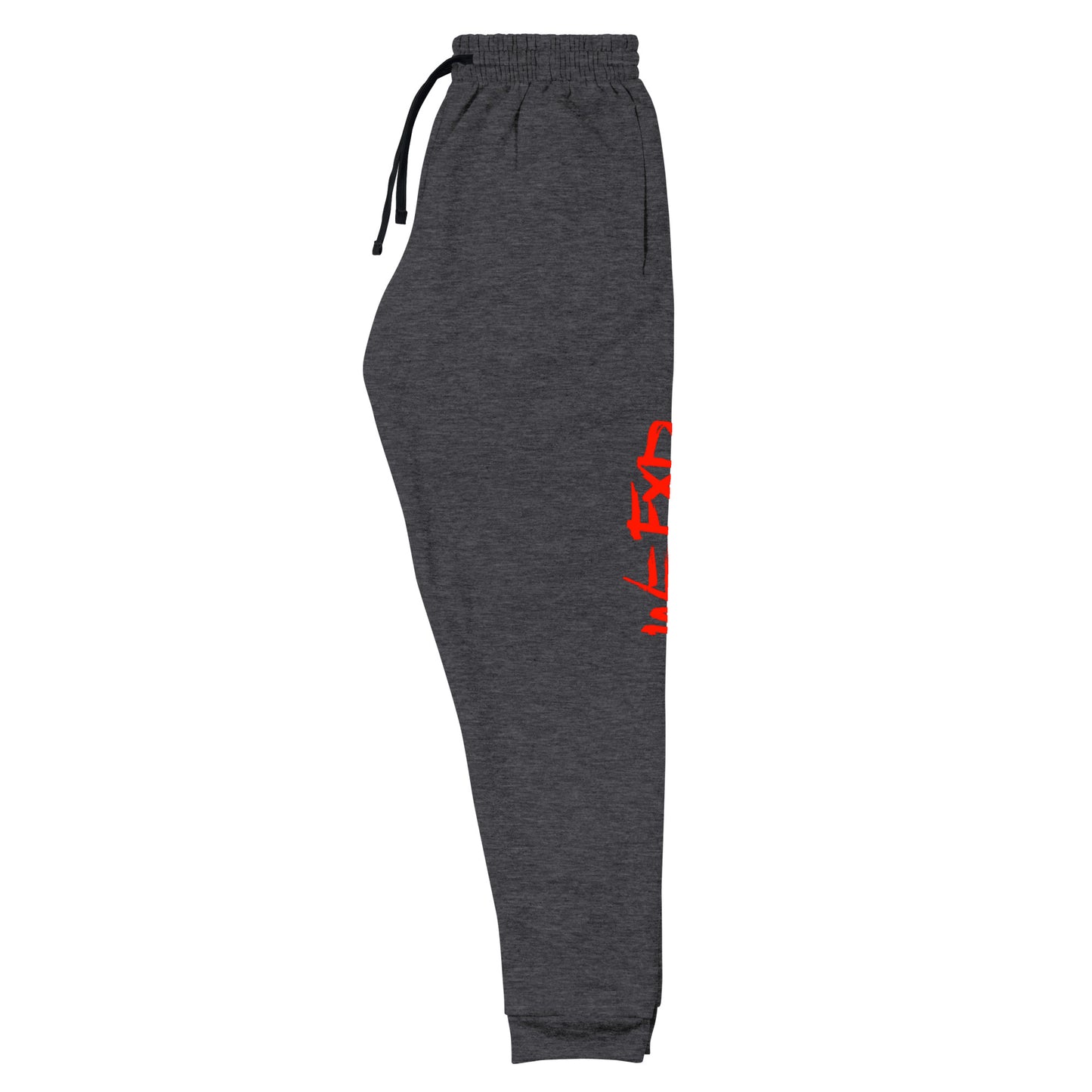 W=FXD Red Purple Unisex Black Joggers