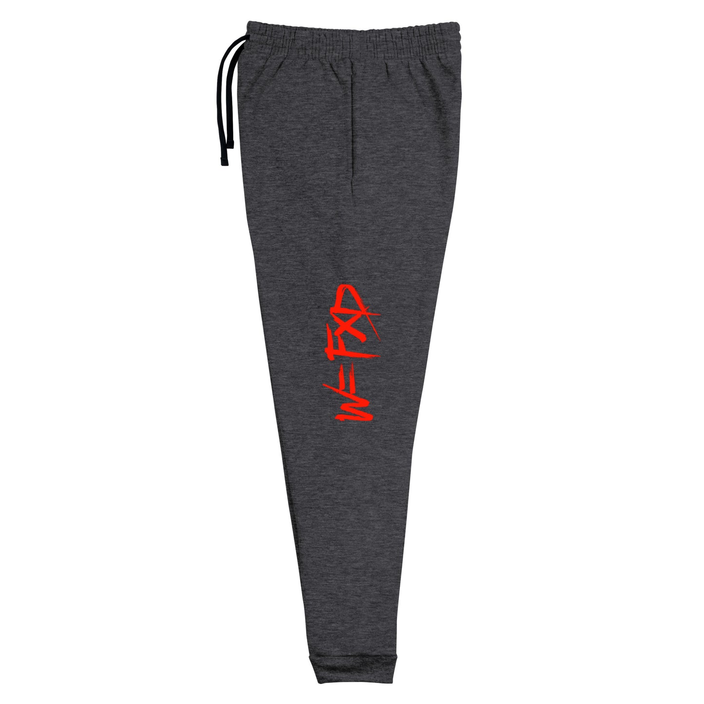 W=FXD Red Purple Unisex Black Joggers