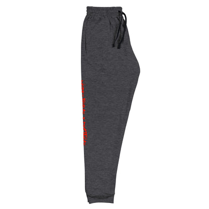 W=FXD Red Purple Unisex Black Joggers