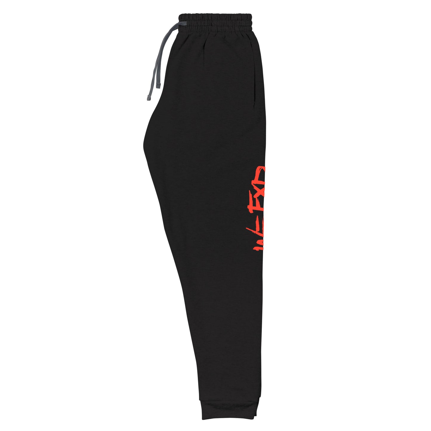 W=FXD Red Purple Unisex Black Joggers