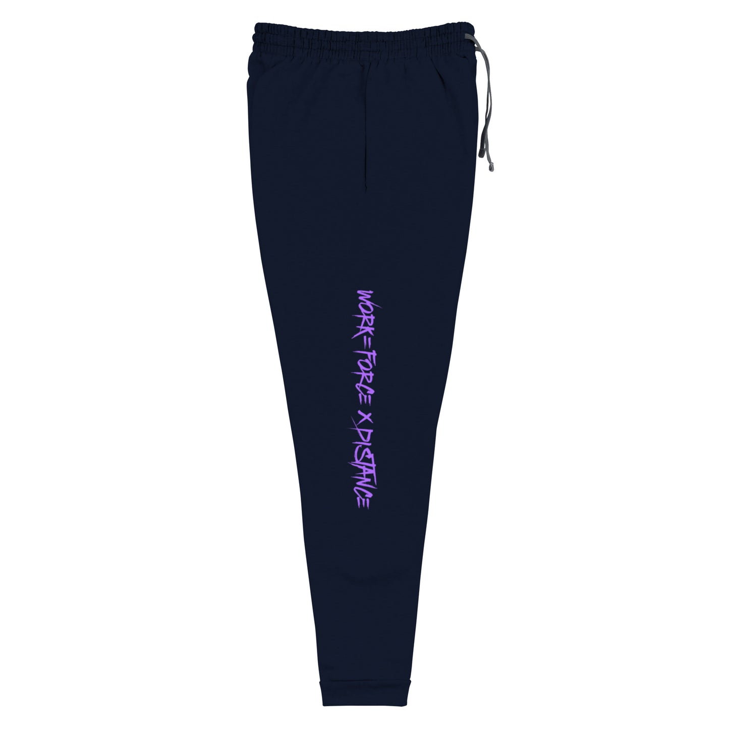 W=FXD Purple Unisex White Joggers