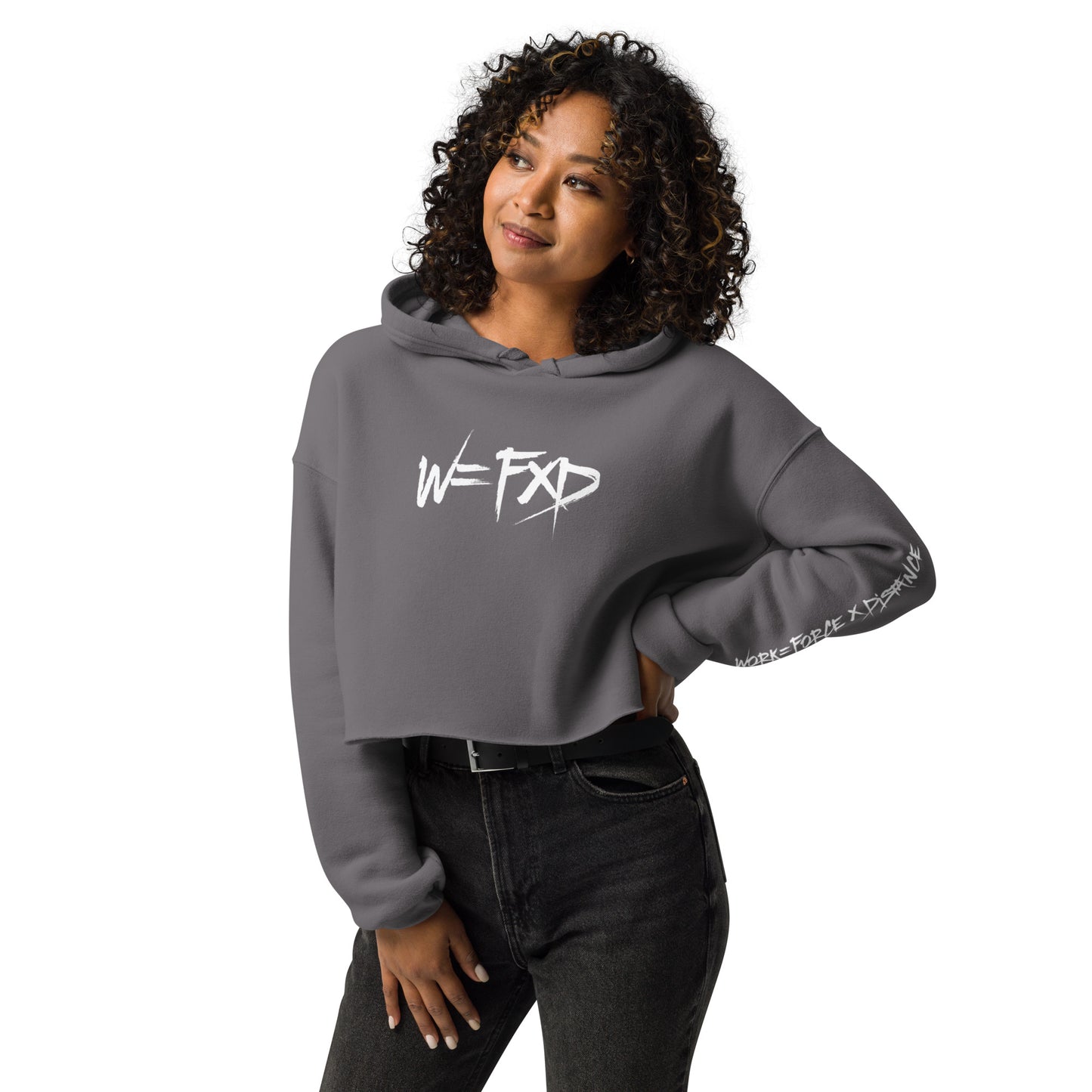 W=FXD Crop Hoodie